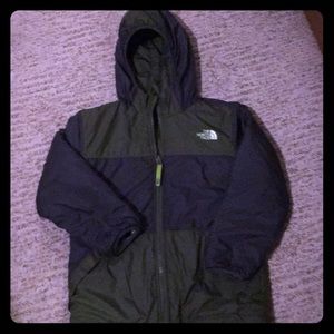 Boys NorthFace reversible jacket